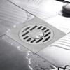 304 Stainless Steel Floor Strainer Self Sealing Shower Drain Compact Design Floor Drain  Kitchen
