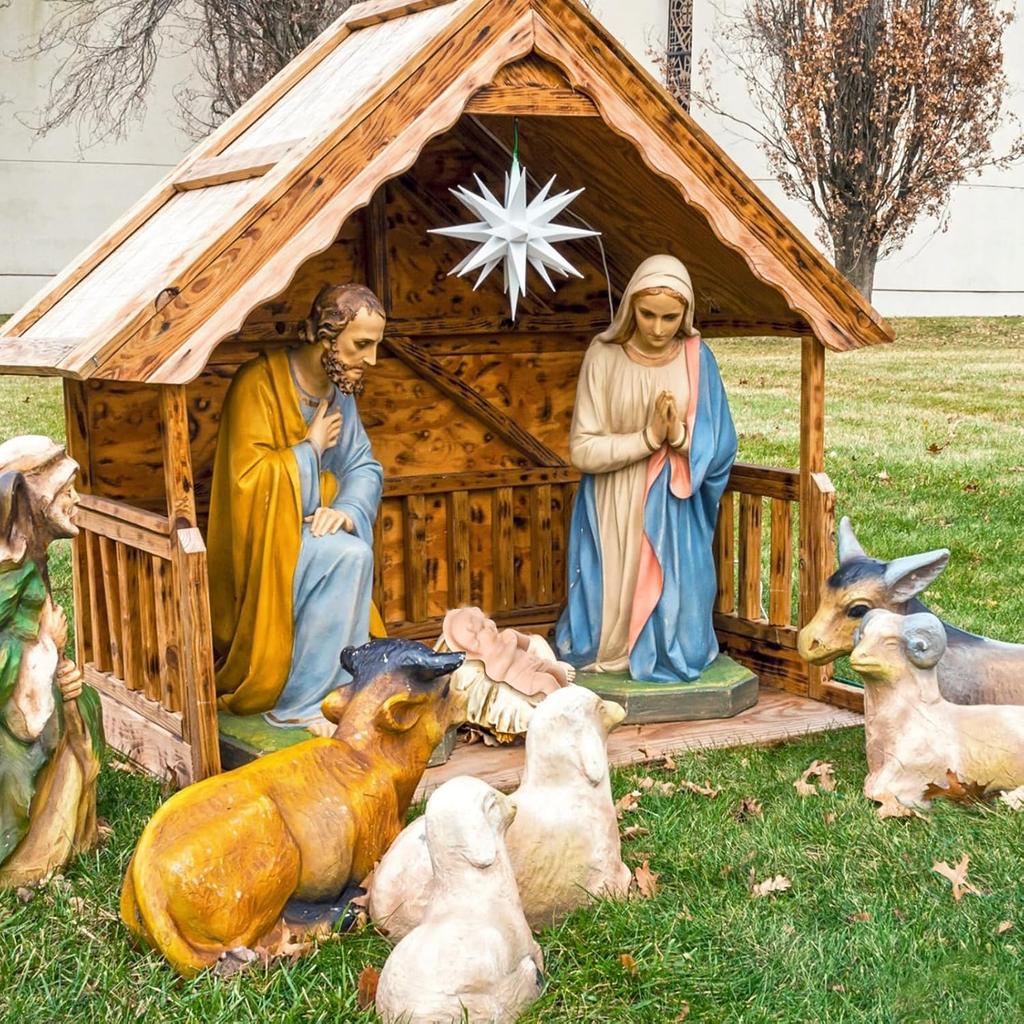 King Cake Babies Bakers Dozen Set with Gift Bag and 13 Sweet Baby Jesus Figurines for Carnival  Twelfth Night Party Supplies