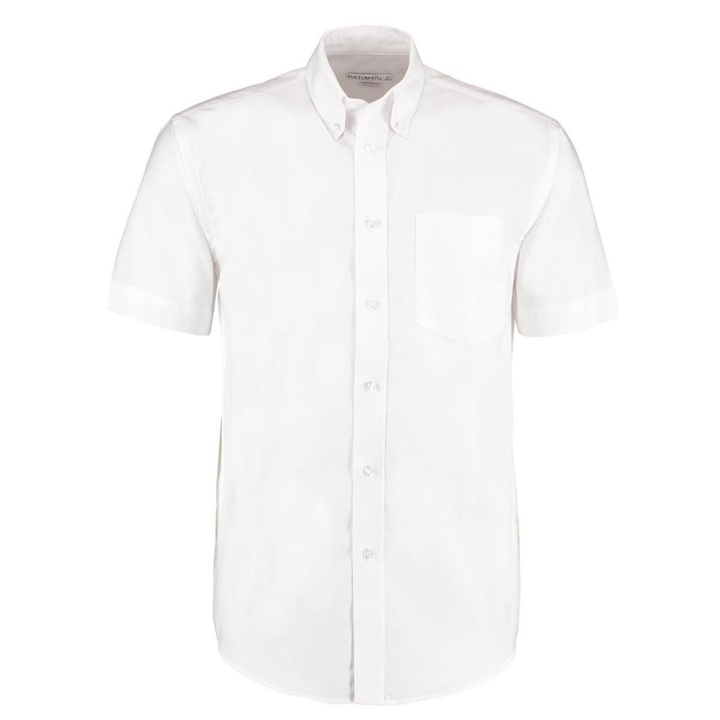 Kustom Kit Mens Workwear Oxford Short Sleeve Shirt