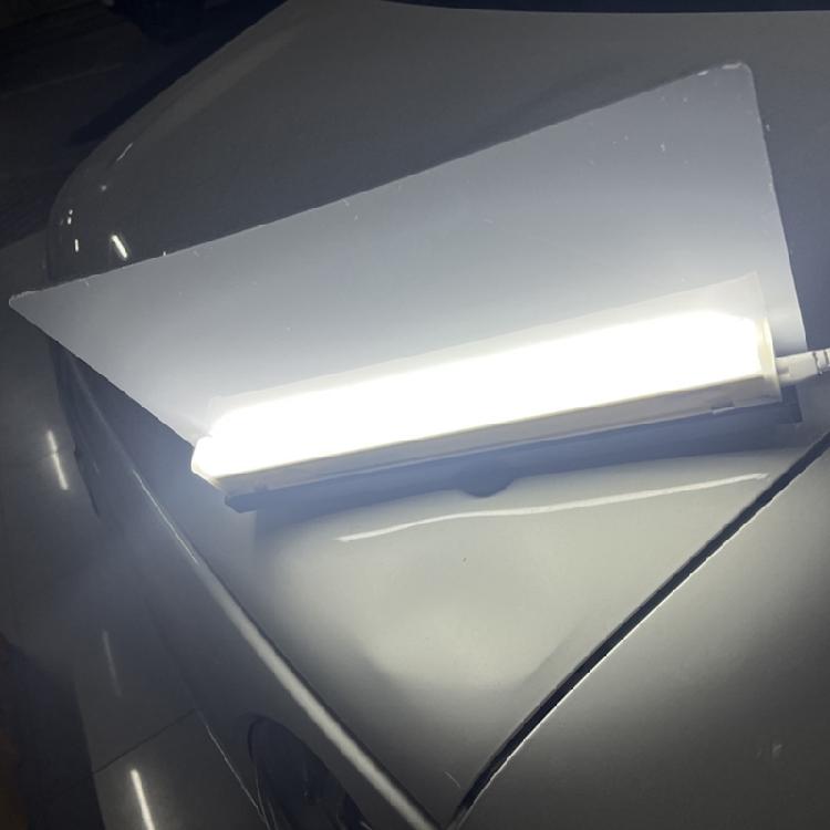 Outil d'inspection, de réparation, de retrait, de vérification de bosses de véhicule, panneau LED à lignes réfléchissantes, pour techniciens d'atelier