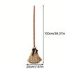 Halloween Floating Witch'S Broom Haunted Dancing Broom With Sounds Home Floor Decor Holiday Atmosphere Props Without Battery