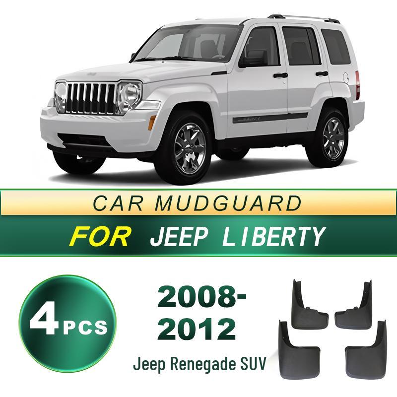 Soft Rubber Mud Flaps for 08-12 Jeep Patriot SUV