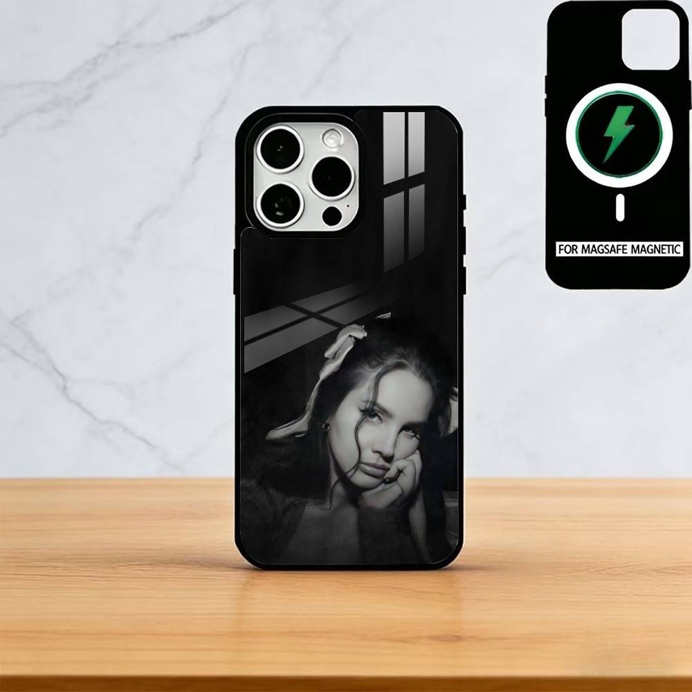 Lanas-w-Del-R-Rey Phone Case For iPhone17,16,15,14,13,12,11 Plus,Pro Magnetic with Magsafe Wireless Charging