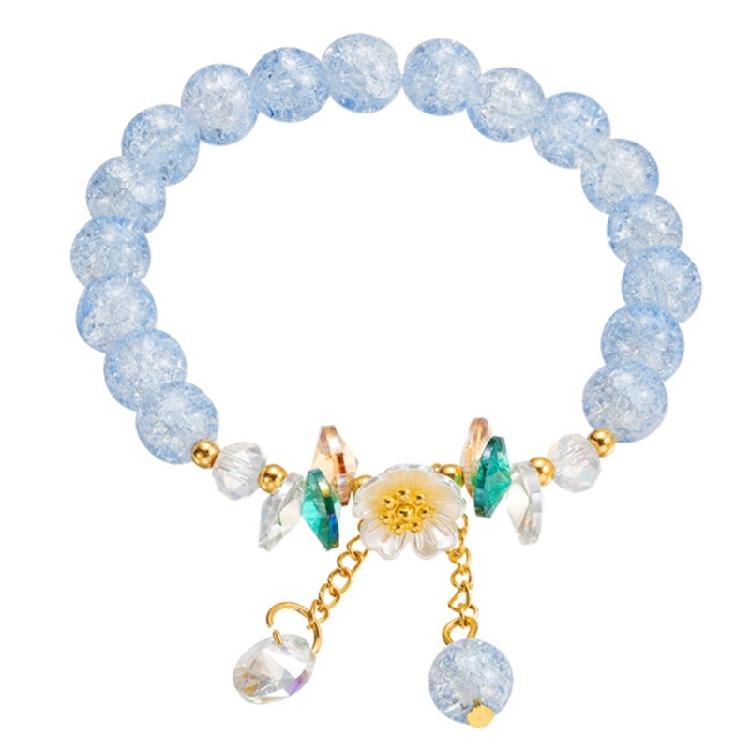 Rope Bracelet Sweet Flower Bracelet Colorful Beaded Bracelet Suitable for Party