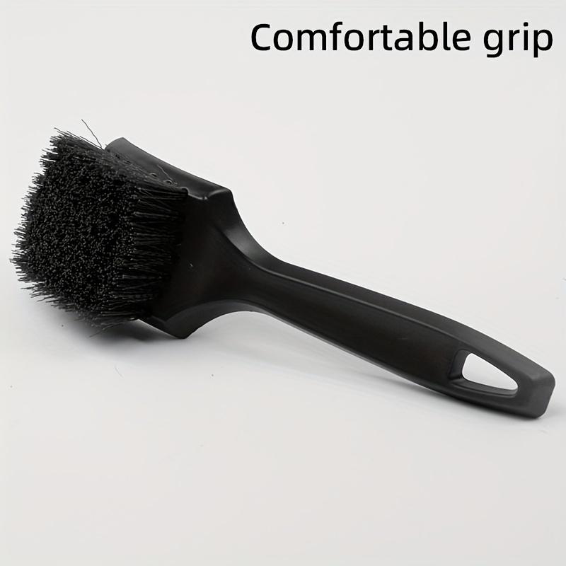 Multi-Purpose Car Tire Cleaning Brush with Stiff Bristles Durable PP Material for Auto Maintenance