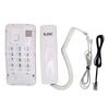 Wall Mounted Wired Telephone Rebroadcast Waterproof Dustproof Retro Wall Phone with Handset for Home Hotel   Bank