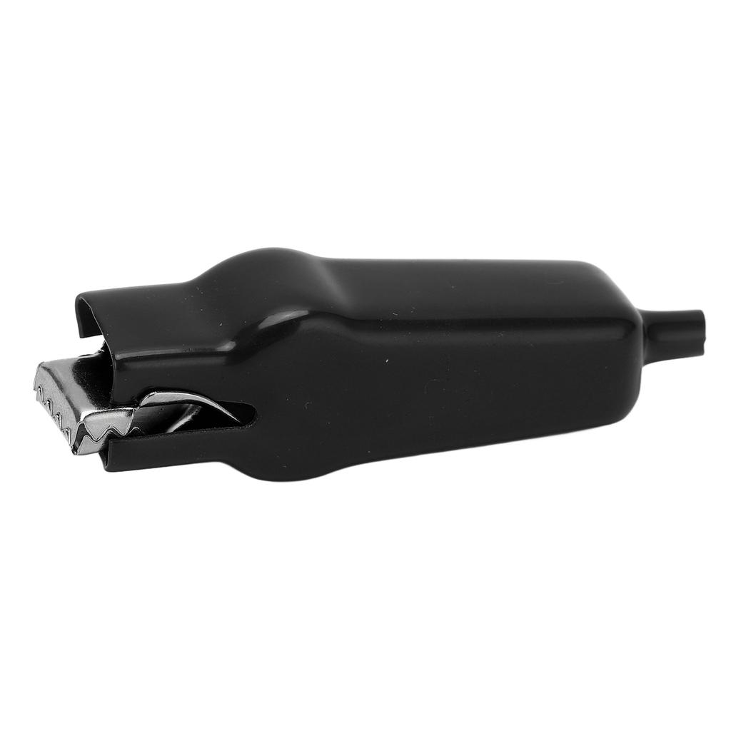 10pcs Battery Clamps 20A Large Opening Strong Bite Force Electric Wire Clips Connectors for Electrical DevicesBlack