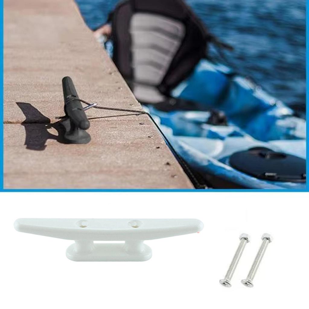 152mm Festmacherklemme Für Yacht Kajak Segeln Schwarz Nylonklemme