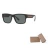 Burberry 4358 Kolekcja Ikoniczna Kwadratowe Okulary Przeciwsłoneczne Okulary Przeciwsłoneczne Unisex Czarne 0BE4358-346481