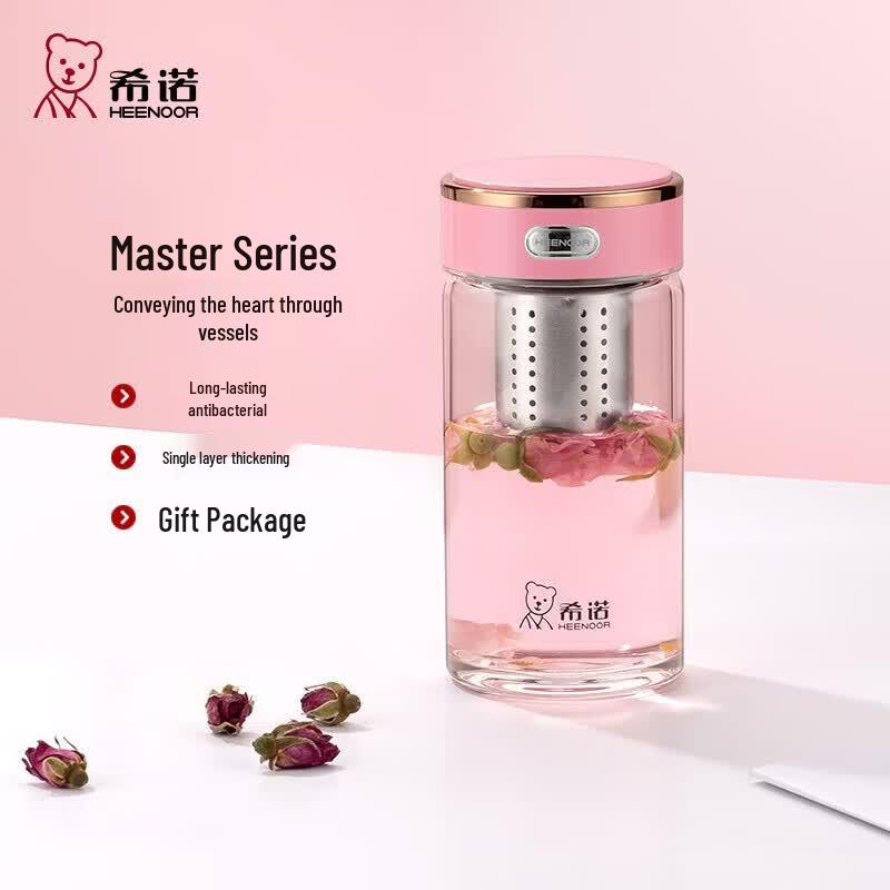 Heenoor Antibacterial Single-Layer Glass Teacup