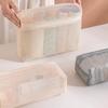 1-3pcs Casual Nylon Storage Pouch Transparent Mesh Mesh Pocket Cosmetic Bag with Zipper Swimming Mesh Packing Travel Storage Bag