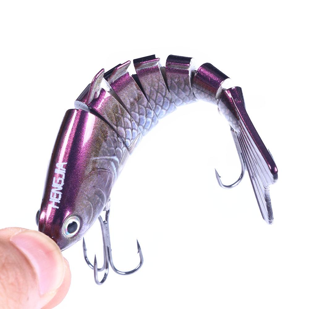Wobblers Multi-section Fishing Lure Minnow Jointed Isca Artificial Hard Bait Crankbait Trolling Bass Pike Perch Tackle