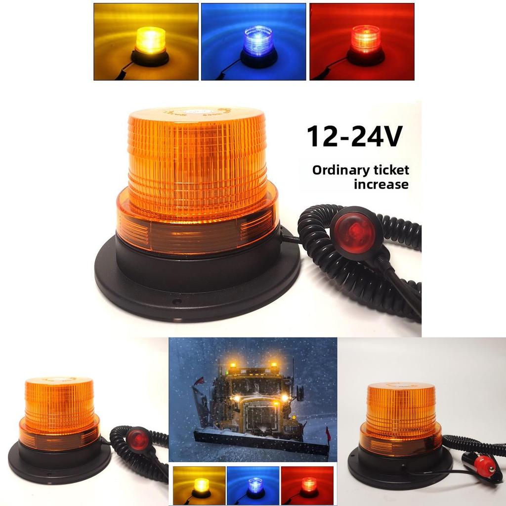 Feu de toit de voiture à LED avec clignotement lumineux pour bus scolaire et véhicules de chantier