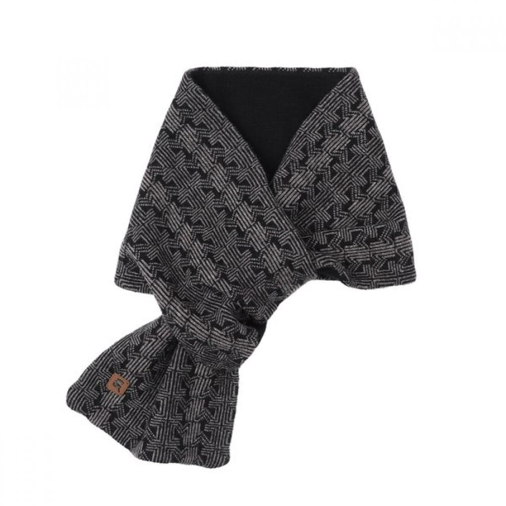 Countess Mara Cashmere 100 English Gray Reversible Petit Muffler Cmfy4a2101k0 Single option