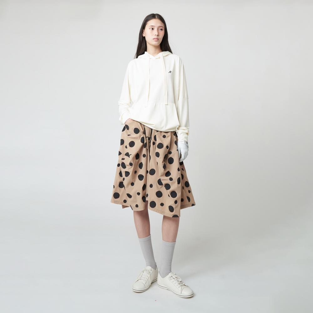 Aw51Hl03 Light Pullover Hoodie_Cream