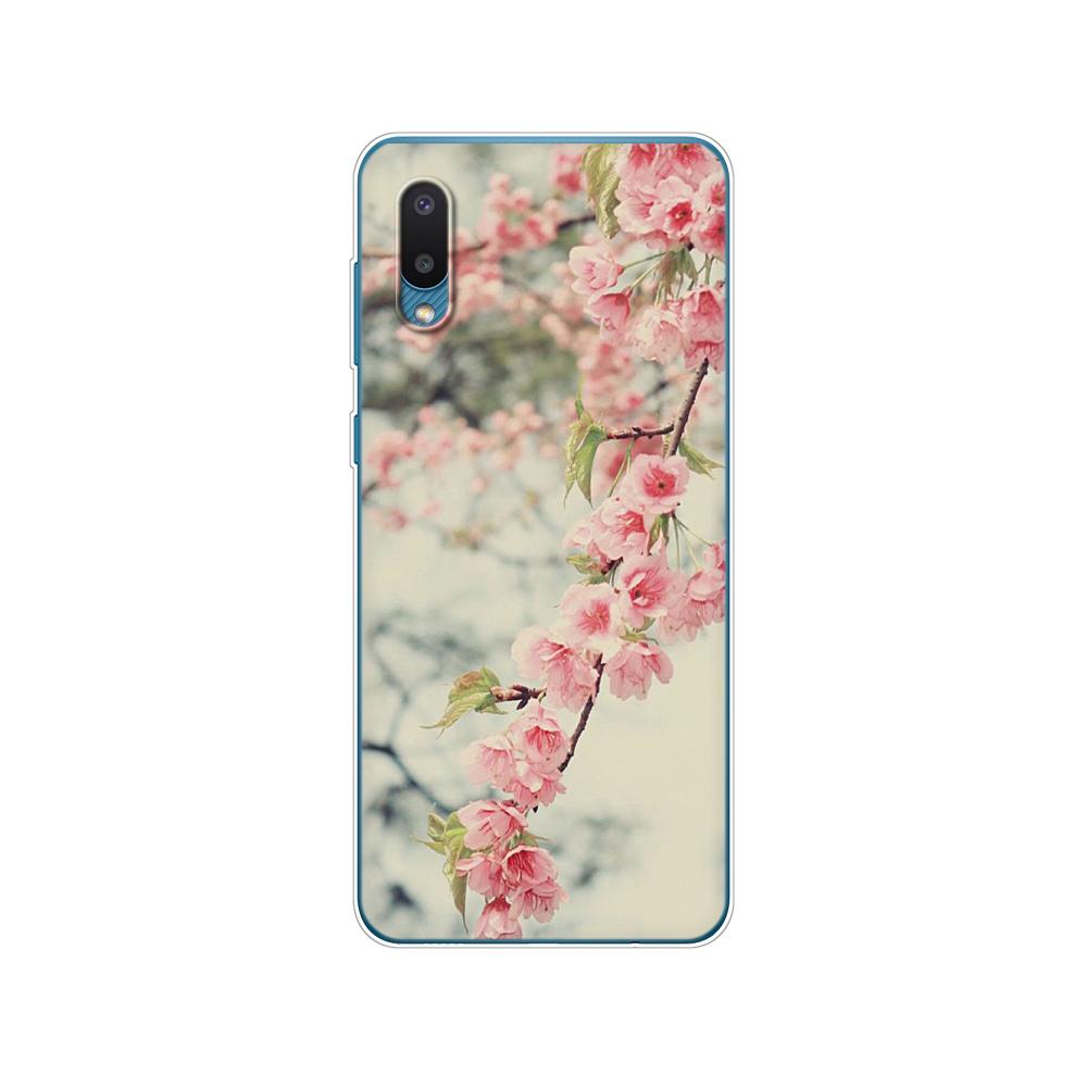 For Samsung A02 M02 Cover Soft Silicon Tpu Phone Back Case For Samsung Galaxy A02 Galaxy M02 SM-A022G A022 Bumper 6.5inch Flower