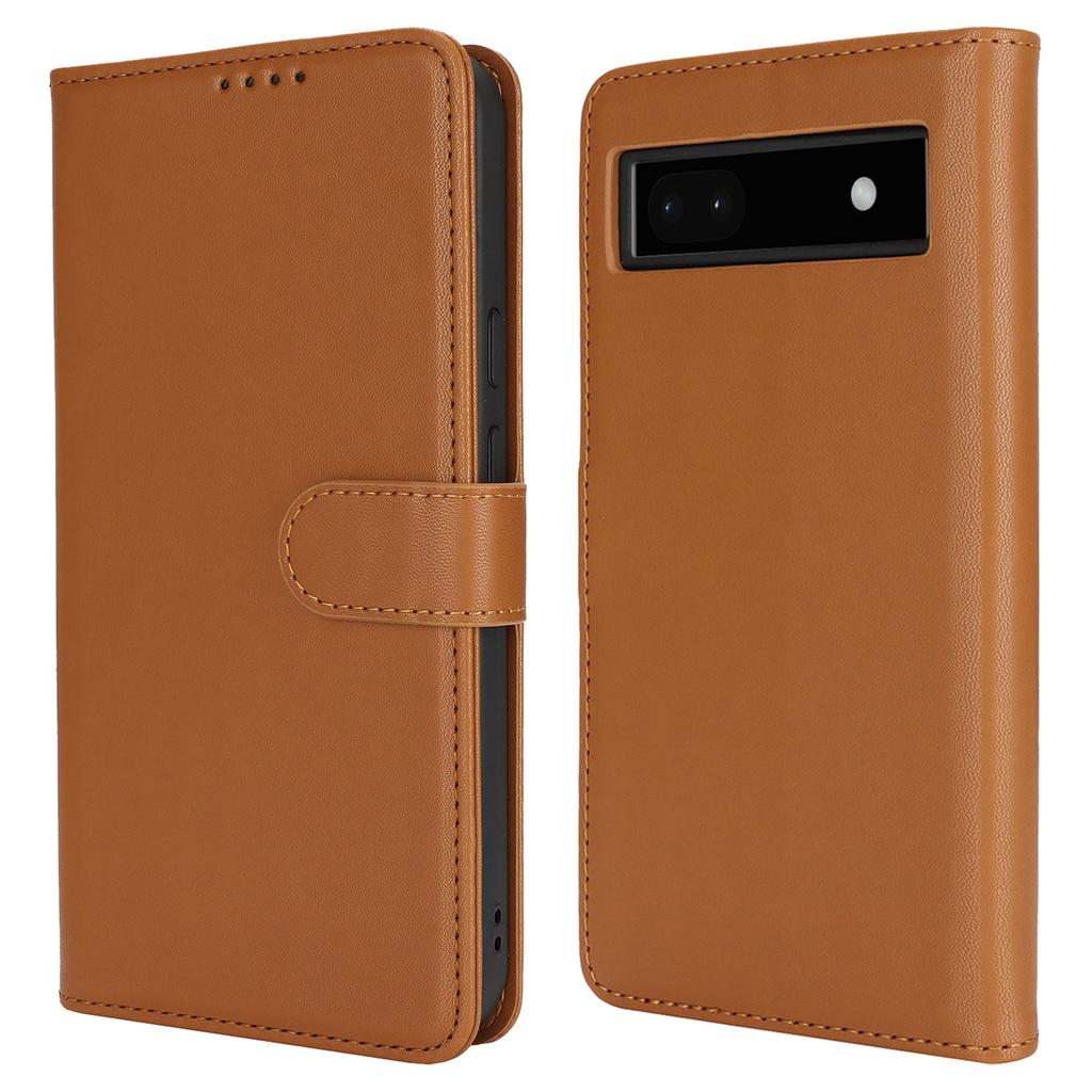 For Google Pixel 6a Stand Case Shockproof Leather Wallet Phone Cover