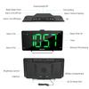 Digital Alarm Clock Radio with Dual Alarm Dimmer 9-inch LED Display FM Radio Sleep Timer Adjustable