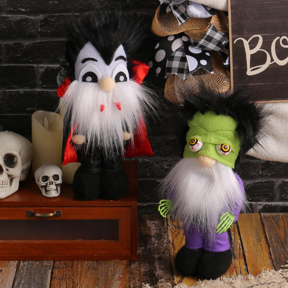 Doll Ornaments Halloween Decorations Scary Props Haunted House Plushy  Tabletop Decor