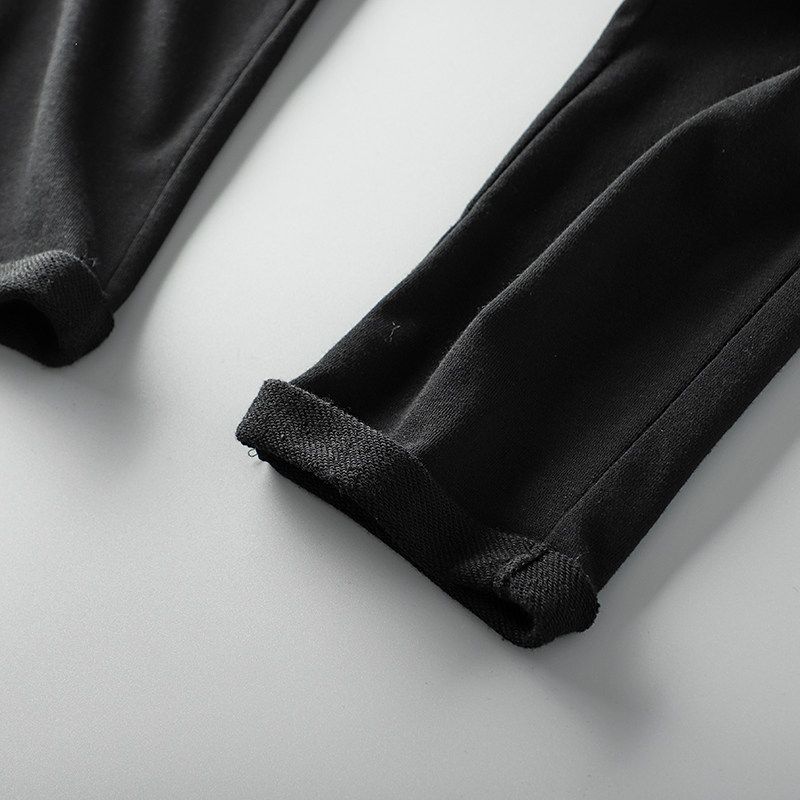 Fashion Brand Label-Cutting Cattle Goods Terry Export Original Pants