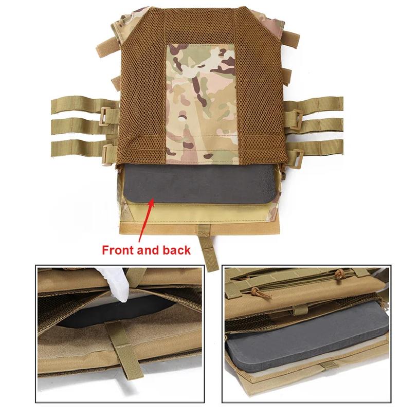 Nylon Tactical Vest Body Armor Hunting Carrier Airsoft Accessories Combat MOLLE Camo Vests