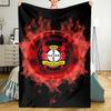 Bayer Leverkusen Theme Printed Blanket - Perfect for Couch, Bed, Travel & Outdoor Use | Machine Washable, Cozy & Durable.