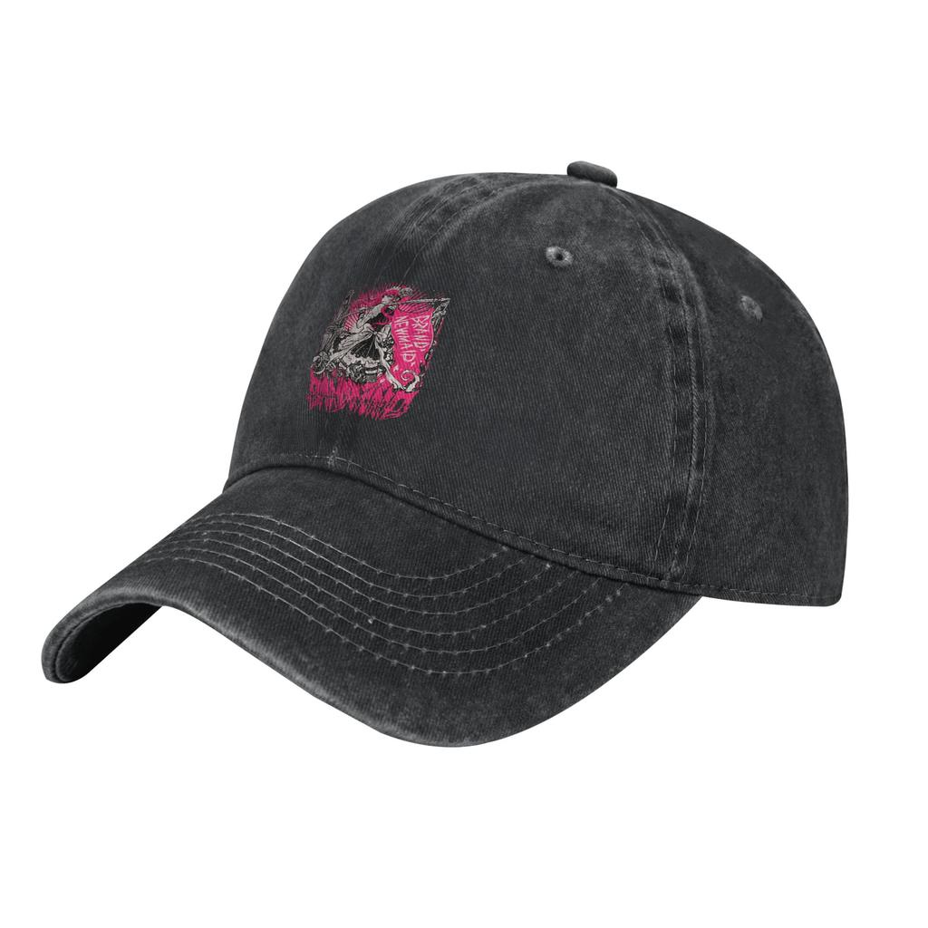 Band Maid Rock Music Baseball Cap Vintage Distressed Denim Washed Sun Cap Unisex Outdoor Summer Adjustable Fit Hats Cap