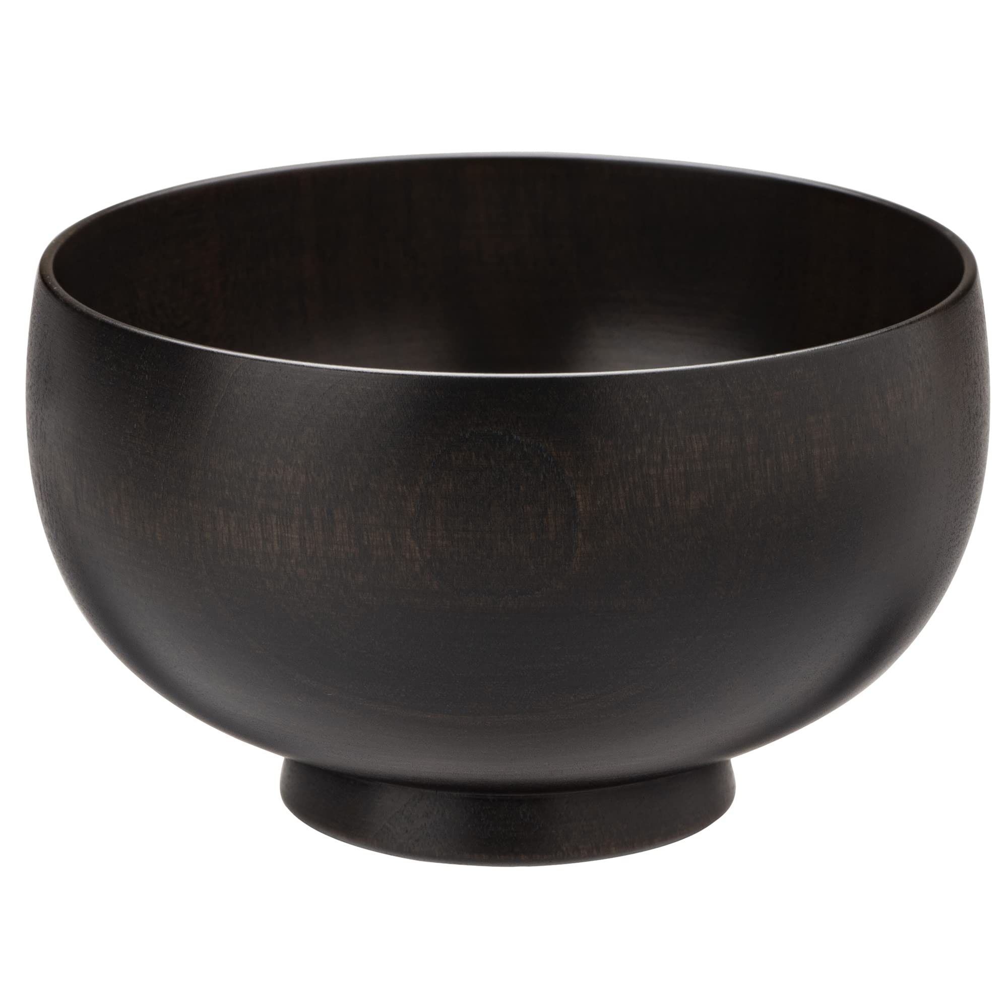 

Yamanaka Lacquerware Shirasagi Woodwork Soup Shirasagi Cherry Blossom Jet Made in Japan Bowl, Bowl, Small, Approx. 10cm, Design, Black, чёрный