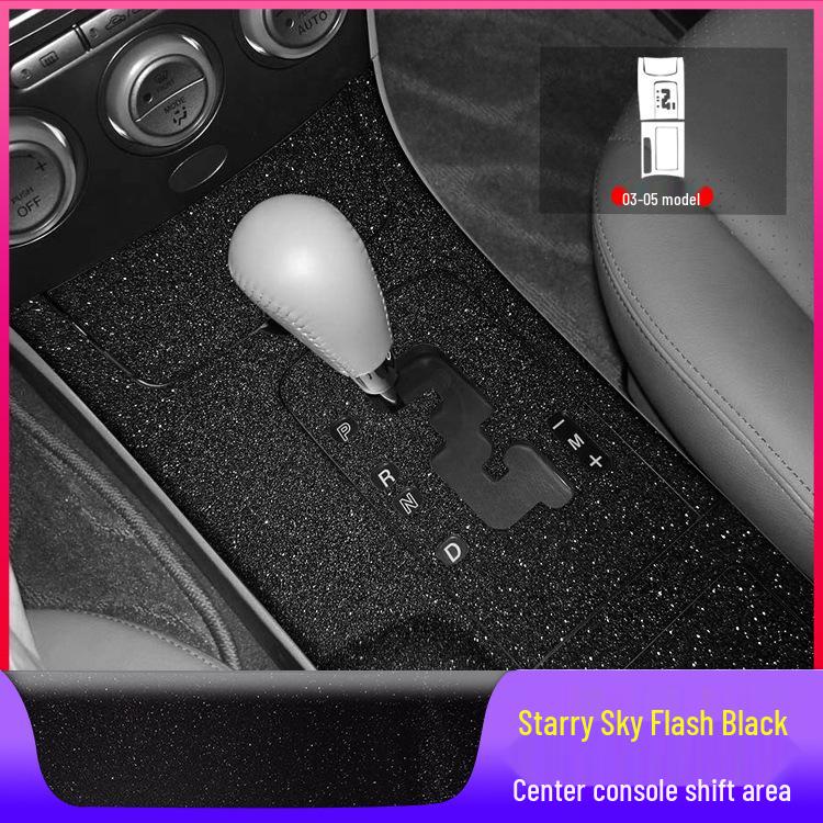 

Пленка для центральной консоли и рычага переключения передач Mazda 6: Наклейки для внутренней отделки (2003-2015 гг.)