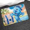 Blue Clues Room Mats Cheaper Anti-slip Modern Living Room Balcony Printed Welcome Rug