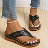 Fashion 2024 New Summer Slipper Non-Slip Cool Flip Flops Comfy Orthopedic Sandals Beach Slippers Peep Toe Sandalias for Woman Slides