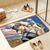 JoJo J-Jotaro Kujo Soft Comfortable Short Plush Rug Carpet mat Anti‑Slip Floor Mat Machine Washable Home Decor