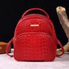 Independent Station Handheld Shoulder Women's Bag Retro Bag Multi Color Crocodile Pattern