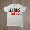 Maglietta Gesù Salva, T-shirt Fede Cristiana, Maglietta Grafica Religiosa, Maglietta Gesù Salva, Streetwear Cristiano, Abbigliamento Fede