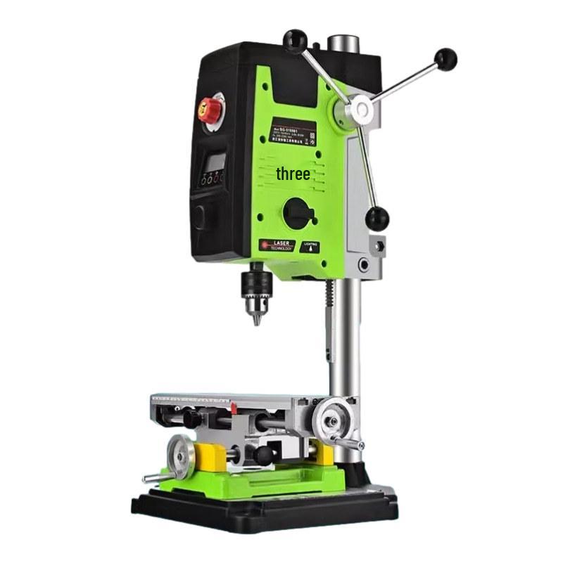 Compact High-Power Precision Variable Speed 220V Bench Drill Mill for DIY Projects