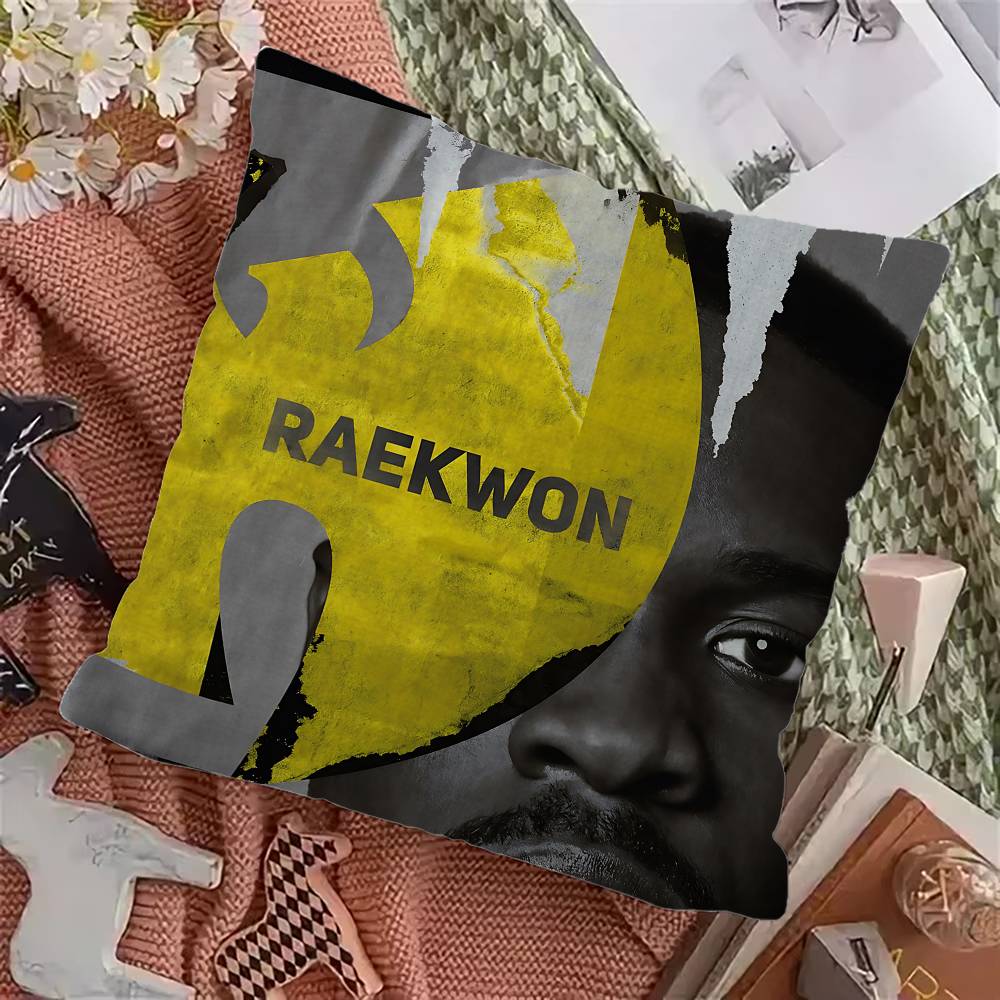 Popular Rap Group W-wu T-tang Personalized Pillow Dust Cover Bedroom Kids Party Decoration Pillowcase Birthday Children Gift