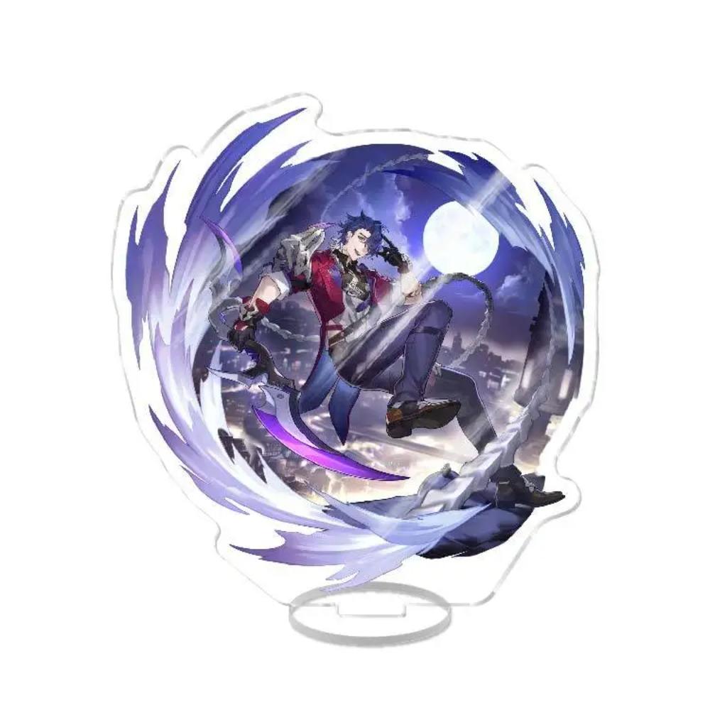 Honkai: Star Rail Double Sided Print Large Acrylic Keychain Standee Interstellar Game Character Dorm Table Ornament Anime Fan