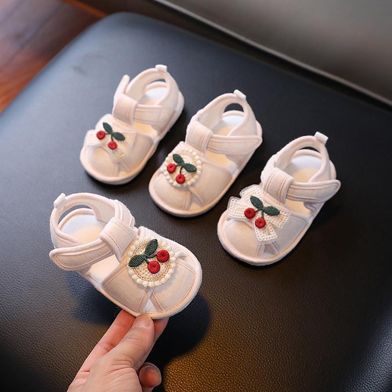 Breathable Summer Baby Sandals, Soft Sole Non-Slip Shoes for Newborns & Toddlers 0-12 Months, Unisex
