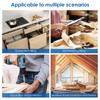 2PCS/Set C Clamps Drawer Front Installation Clamps Cold-Rolled Steel Clamps for Woodworking Door Installation Tools Cabinet Tool