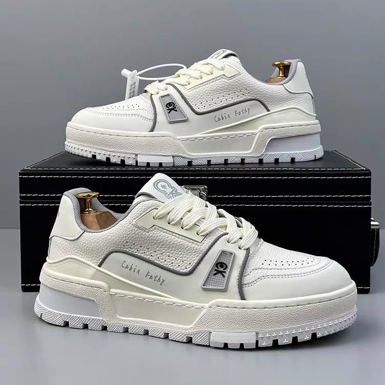 Men's Shoes 2024 Summer New Trendy Brand Little White Shoes Low-top Versatile Men's Board Shoes Fashion Casual Shoes Casual Shoes
