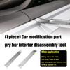 Heavy Duty 4140 Pry Bar for Automotive Interior Removal Precisions Tip Ergonomic Design Suitable for Mechanics
