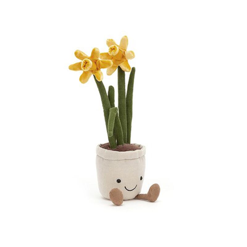 JELLYCAT Plant Series AMUSEABLE Fun Daffodil Fun Doll Plush Doll 30cm High