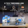 Mini Metal Lathe Machine 220x600 Mm Precision Benchtop Power Metal Lathe Variable Speed 1100W Brushless Motor Metal Gears