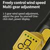 Brushless Yard Blower With 10 Cell Battery And 220V EU Device For Outdoor Area Maintenance M4YD