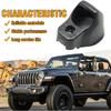 68301879AD Black Rear View Backup Park Assist Camera Bezel Cover Trim, Replacement for Jeep Wrangler 2018 2019 2020 2021 2022, Replaces 68301879AE
