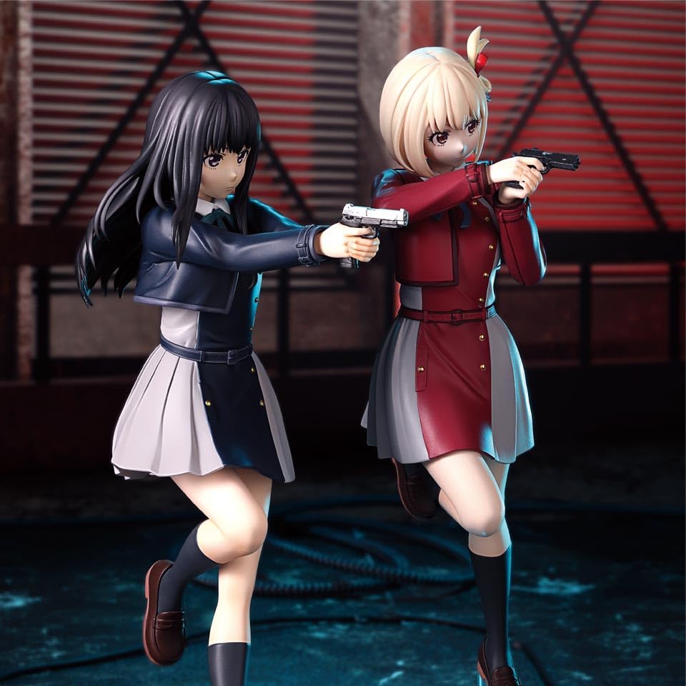 Licorice Recoil Figure Nishikigi Sensoku and Inoue Takina Set of 2 Trio-Try-iT - -