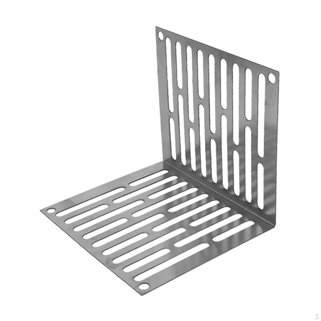 Corner Drain Wall Mounted Strainer Anti-Clogging Stainless Steel Shower for Bedroom