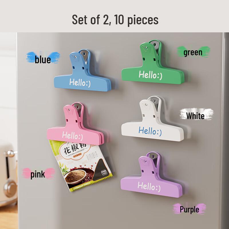 

Magnetic Food Sealing Clips (10-Piece)