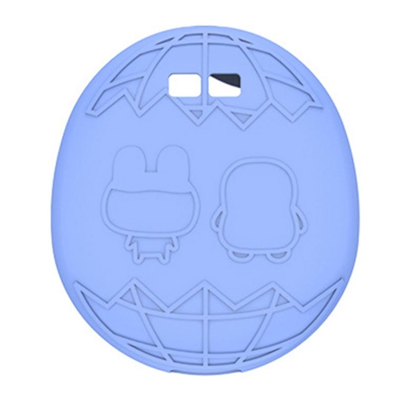 

Flexible Silicone Protective Case Shell Cover For Interactive Digital Pet Toy Ensures Full Coverage & Easy Button Access синій