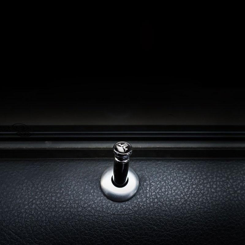 4 PCS Car Door Lock Knobs Universal Carbon Fiber Door Lock Bolt Pin Knob Stick Set Auto Interior Accessories For SUV Truck Van